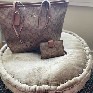 Coach Bag and Wallet Bundle